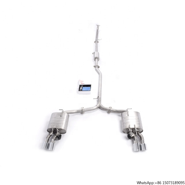 Exhaust Muffler Stainless Steel Universal - Trustable Quality Active Sound Exhaust Muffler