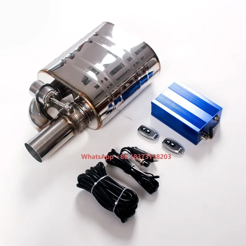 Exhaust Dump Valve With Wireless Remote - Universal Exhaust Muffler Dump Valve Exhaust