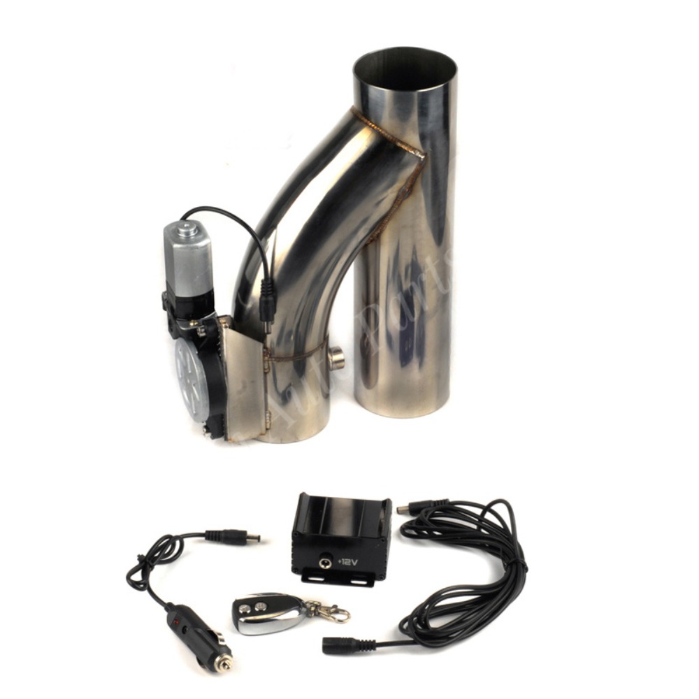 Exhaust Dump Valve With Wireless Remote - Universal Stainless Steel 2,2.25,2.5,2.75,3 