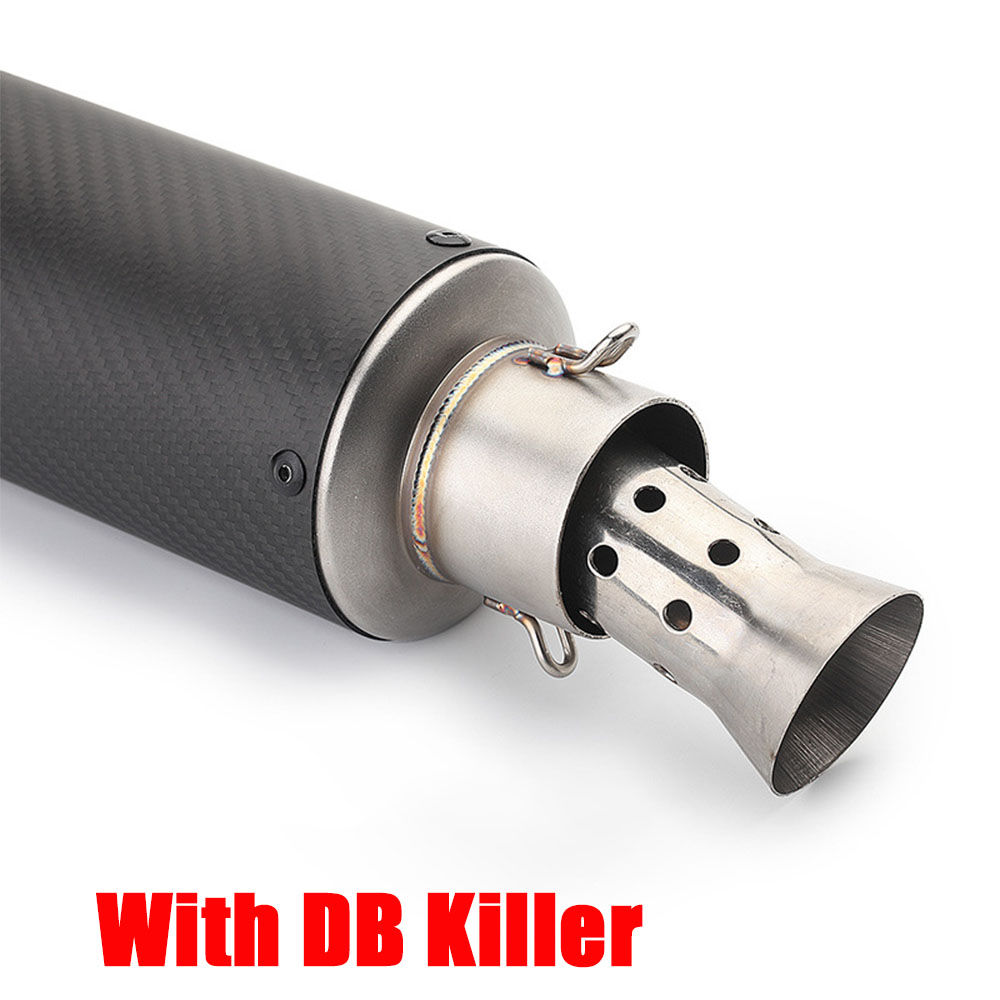 Universal 51mm/60mm modified S - Exhaust Muffler Stainless Steel Universal ulasan dan harga