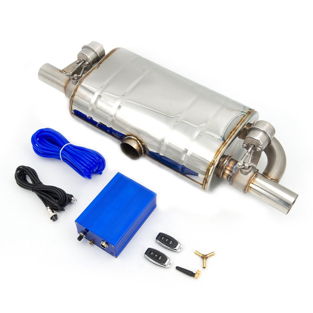 Universal T-Type Exhaust Muffl - Exhaust Dump Valve With Wireless Remote ulasan dan harga
