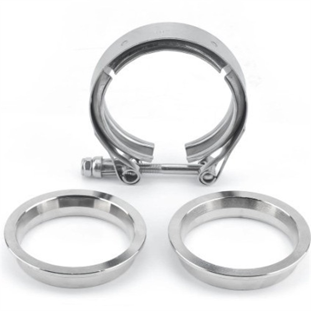 304 Stainless Steel V Band Cla - Exhaust V Band Clamp Flange Kit Stainless ulasan dan harga
