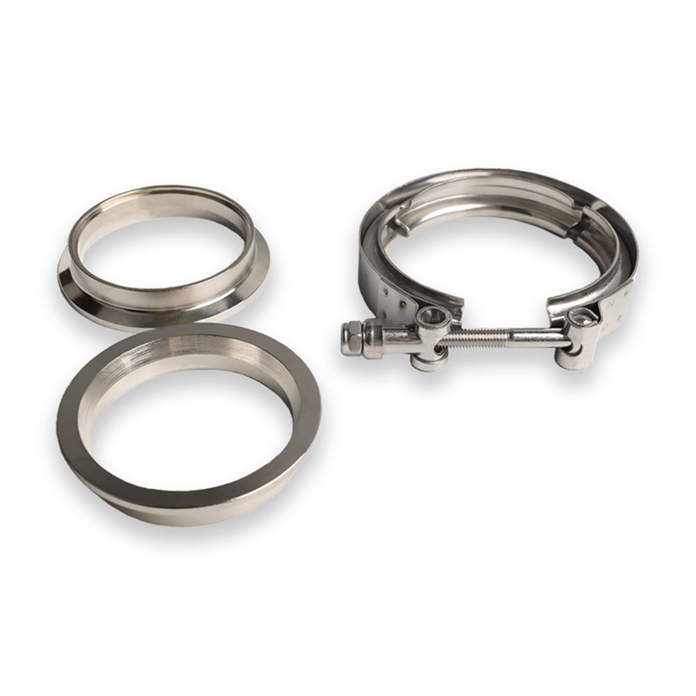 304 Stainless Steel V Band Cla - Exhaust V Band Clamp Flange Kit Stainless ulasan dan harga