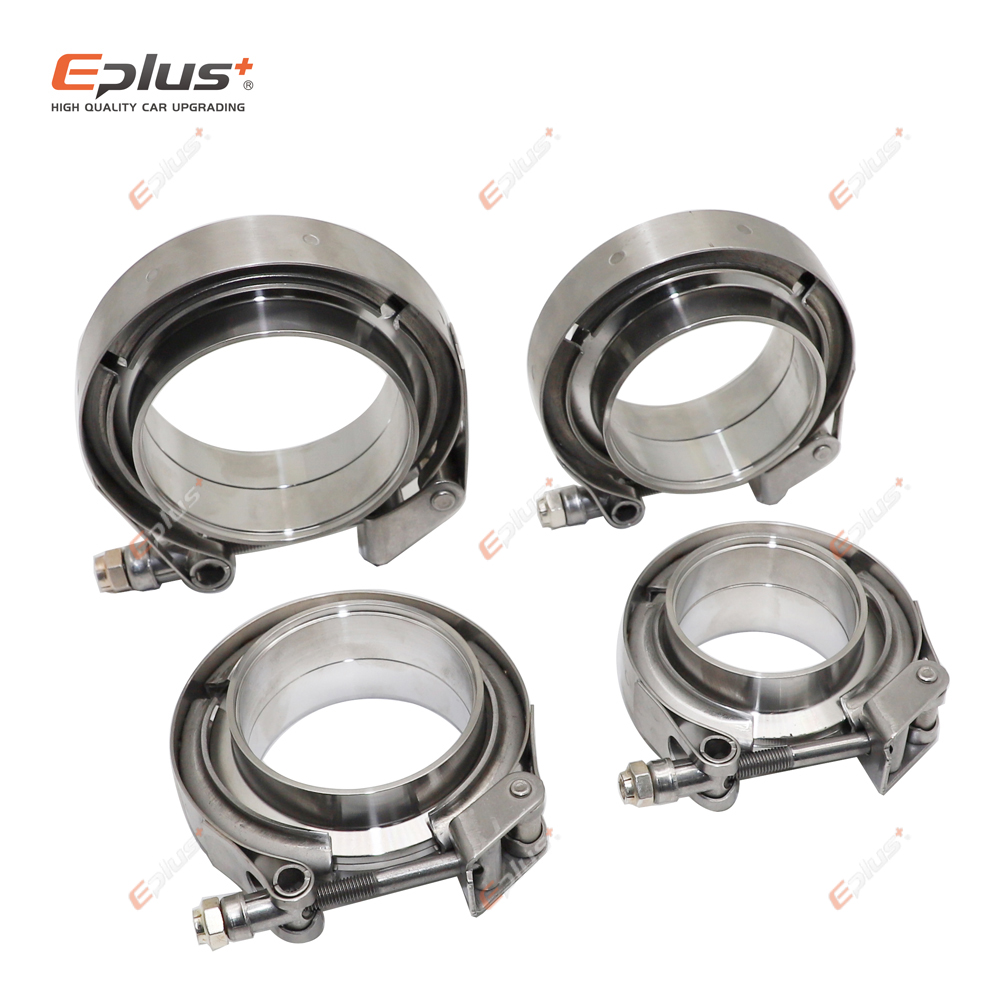304 Stainless Steel Car V Band - Exhaust V Band Clamp Flange Kit Stainless ulasan dan harga