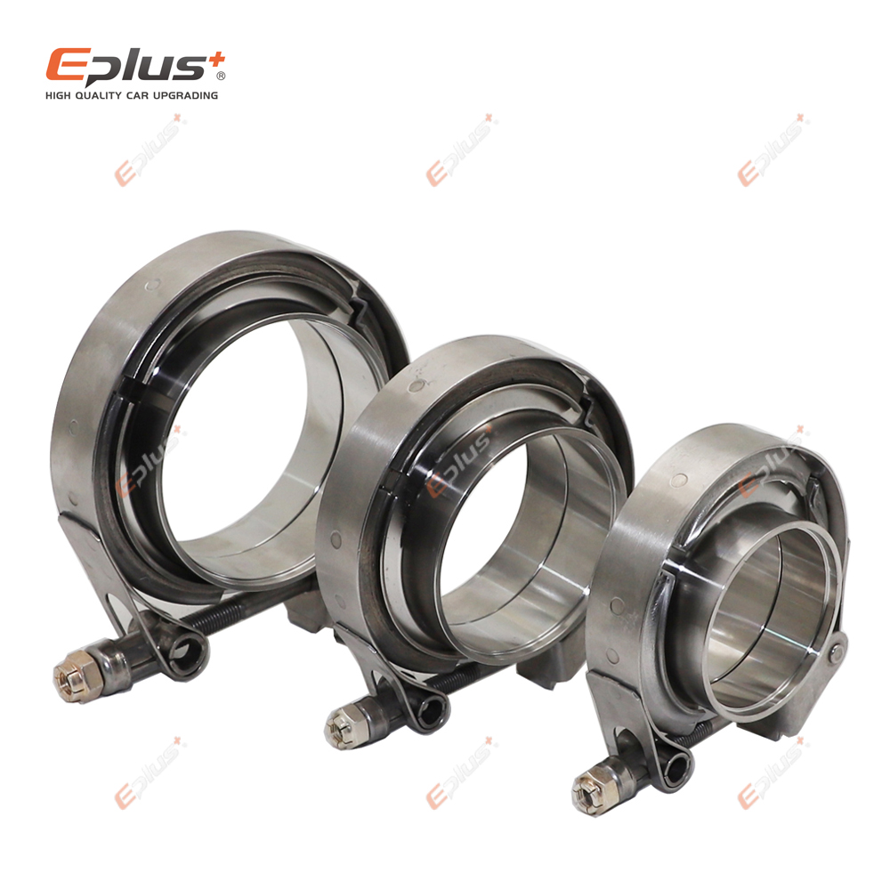 304 Stainless Steel Car V Band - Exhaust V Band Clamp Flange Kit Stainless ulasan dan harga