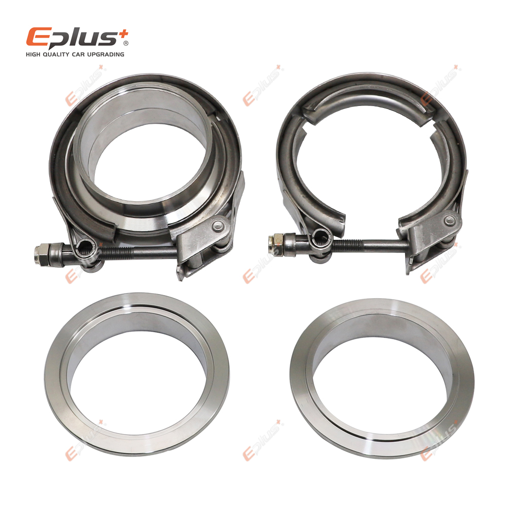 304 Stainless Steel Car V Band - Exhaust V Band Clamp Flange Kit Stainless ulasan dan harga