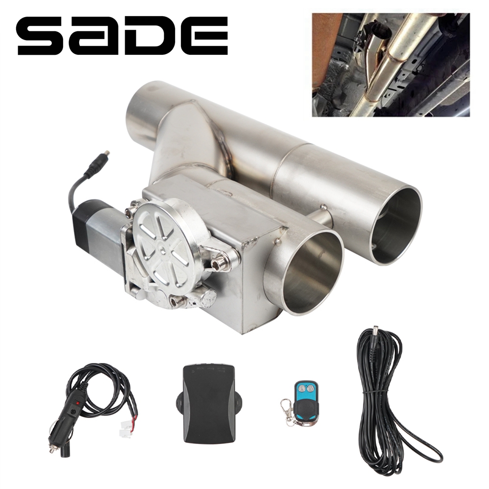 Stainless Steel Car Exhaust Y  - Dual Exhaust Cutout Valve Y Pipe Stainless ulasan dan harga