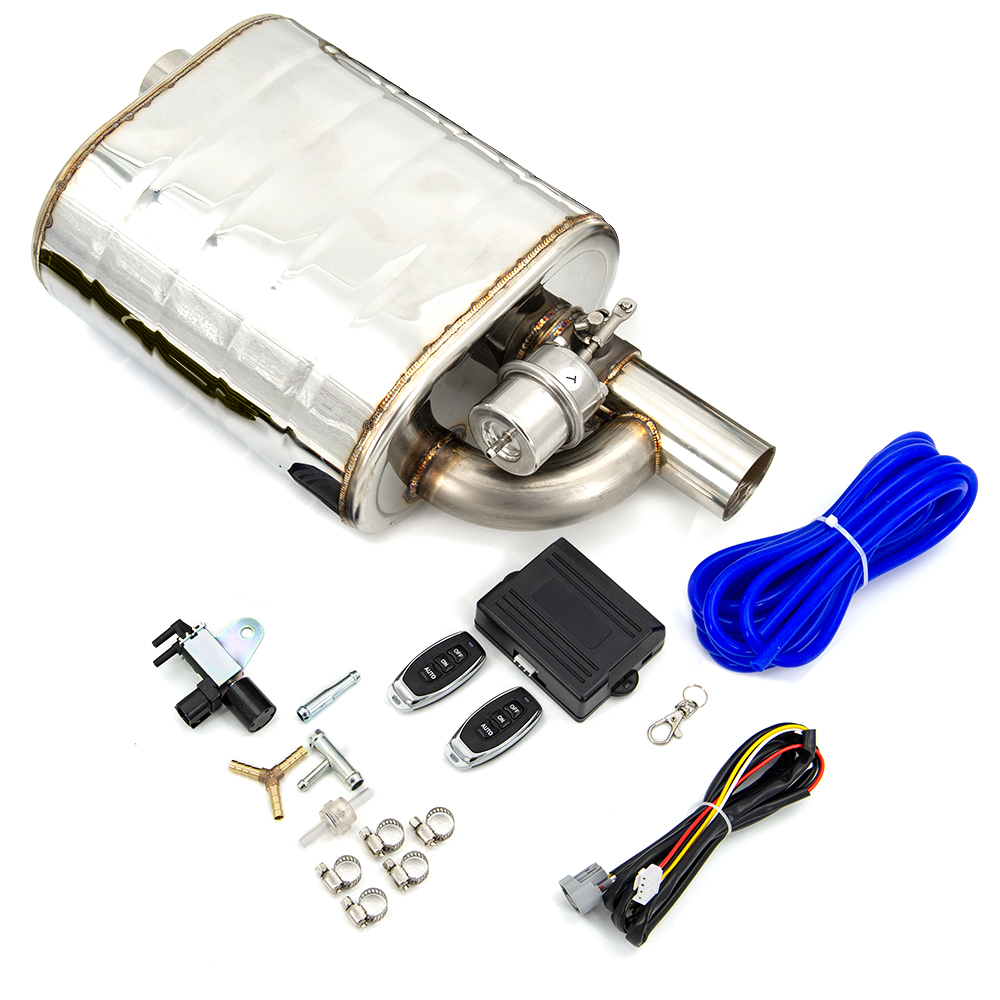 Universal Car Exhaust System E - Exhaust Dump Valve With Wireless Remote ulasan dan harga