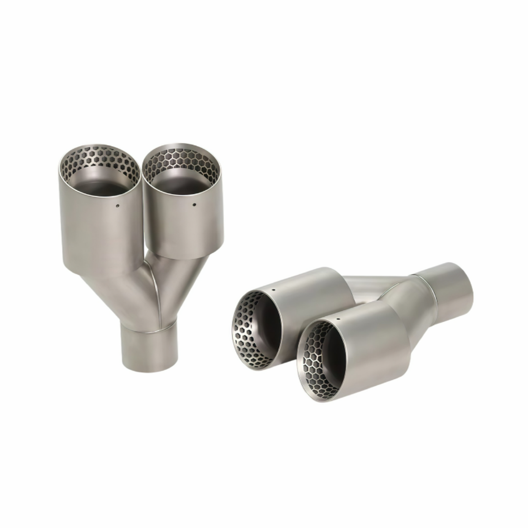 Universal Matte Silver Stainle - Exhaust Muffler Stainless Steel Universal ulasan dan harga