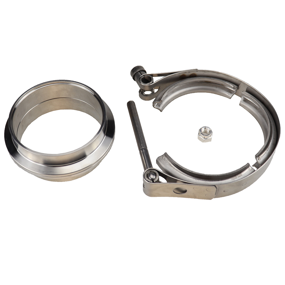304 Stainless Steel 2' 2.5' 3' - Exhaust V Band Clamp Flange Kit Stainless ulasan dan harga