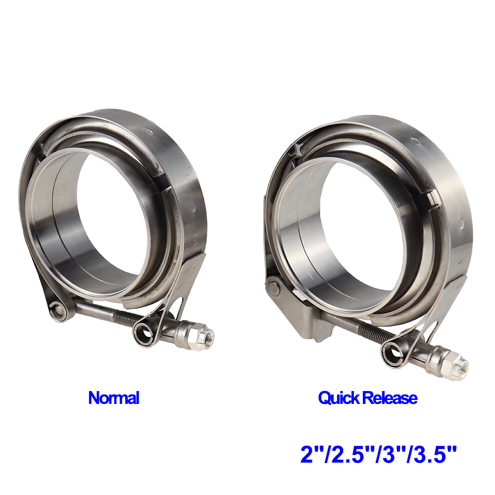 304 Stainless Steel 2' 2.5' 3' - Exhaust V Band Clamp Flange Kit Stainless ulasan dan harga
