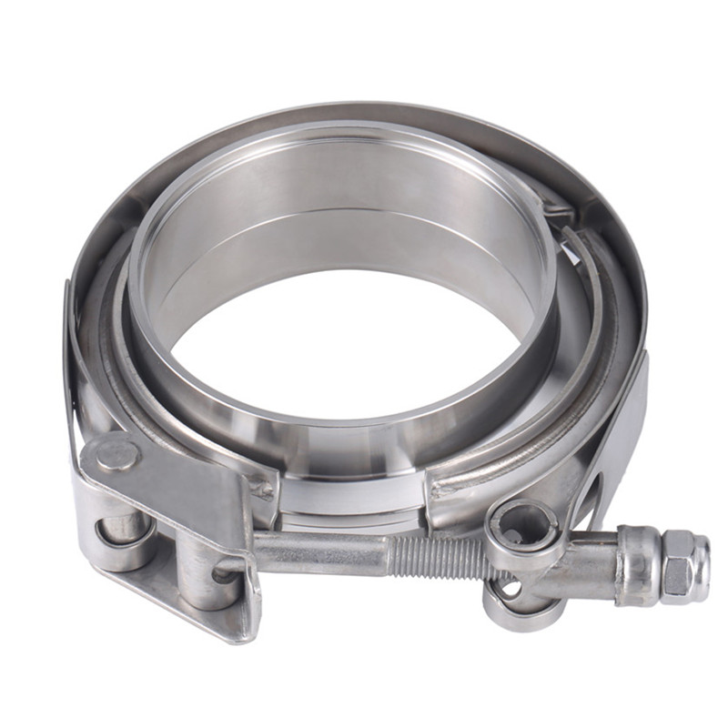 Stainless Steel 2.5' 3' 4' Qui - Exhaust V Band Clamp Flange Kit Stainless ulasan dan harga