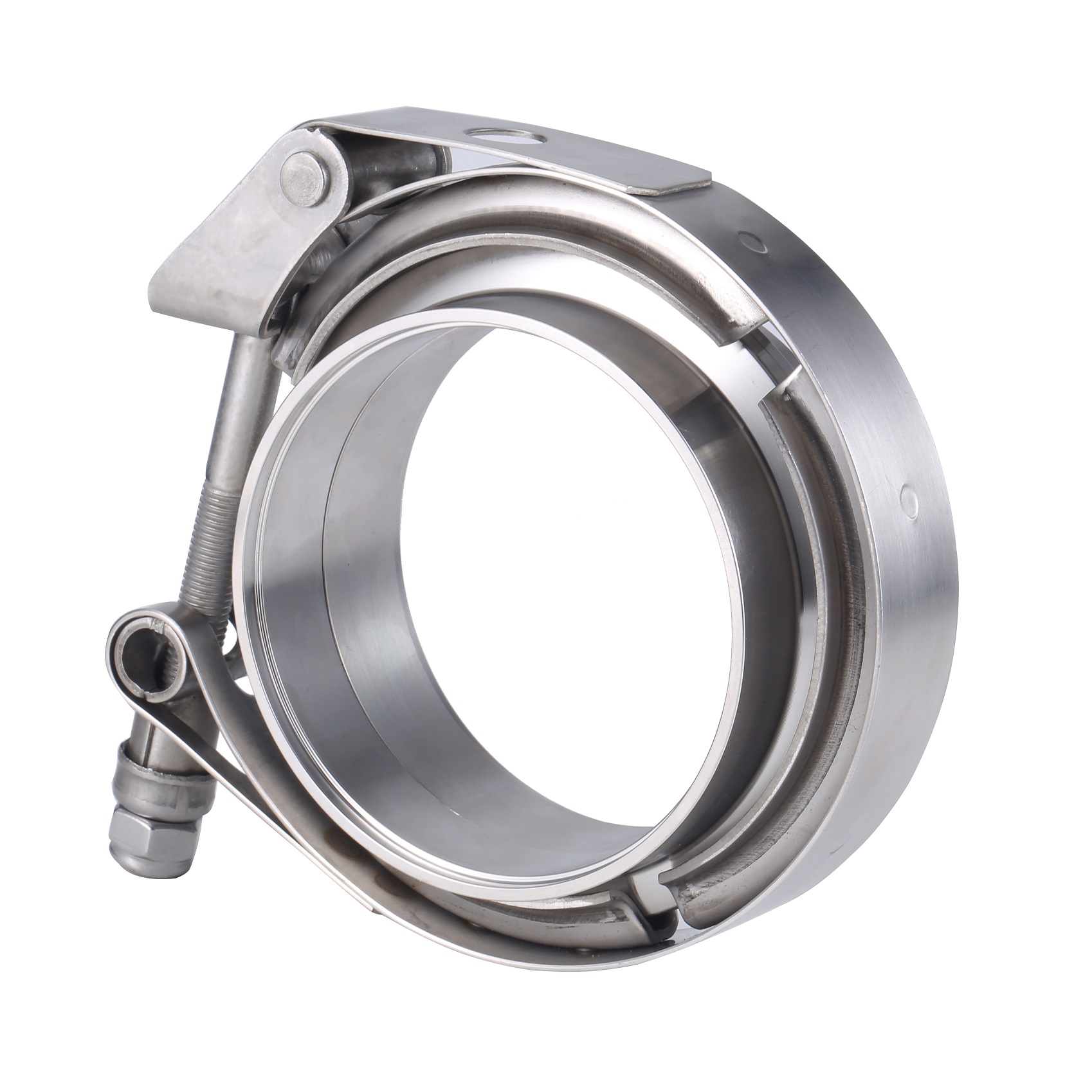 Stainless Steel 2.5' 3' 4' Qui - Exhaust V Band Clamp Flange Kit Stainless ulasan dan harga