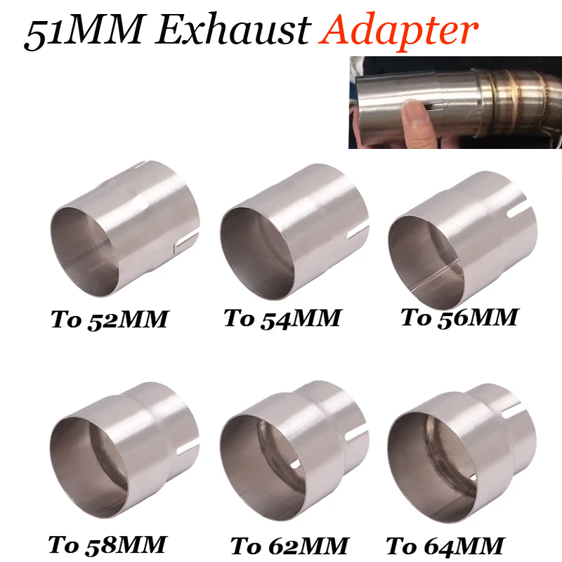 Universal Motorcycle Racing Ex - Exhaust Muffler Stainless Steel Universal ulasan dan harga