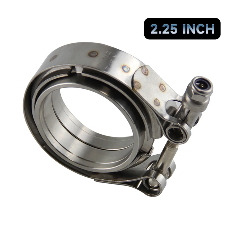 57mm Turbo Exhaust Downpipe Ki - Exhaust V Band Clamp Flange Kit Stainless ulasan dan harga