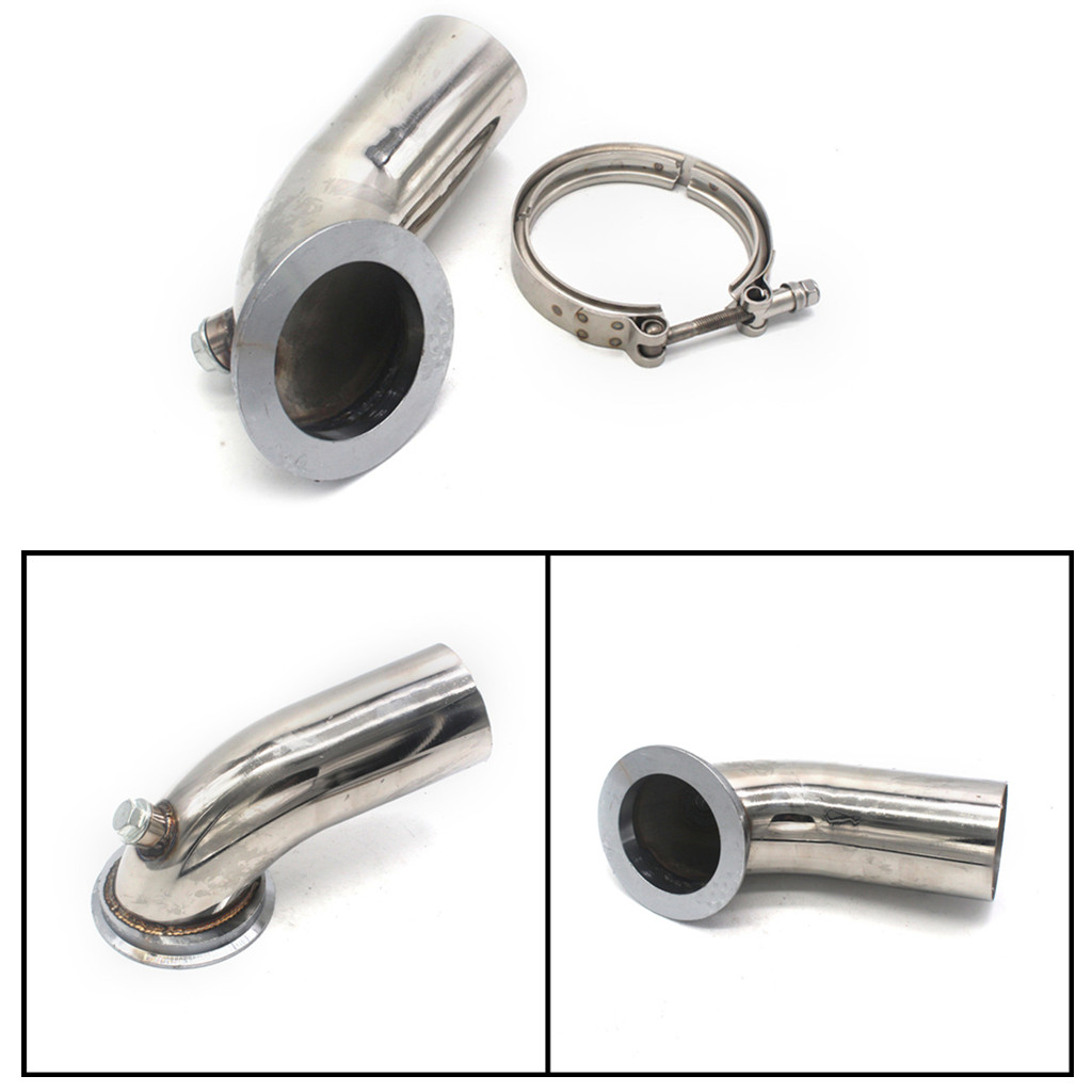 Stainless Steel Turbo Exhaust  - Exhaust V Band Clamp Flange Kit Stainless ulasan dan harga