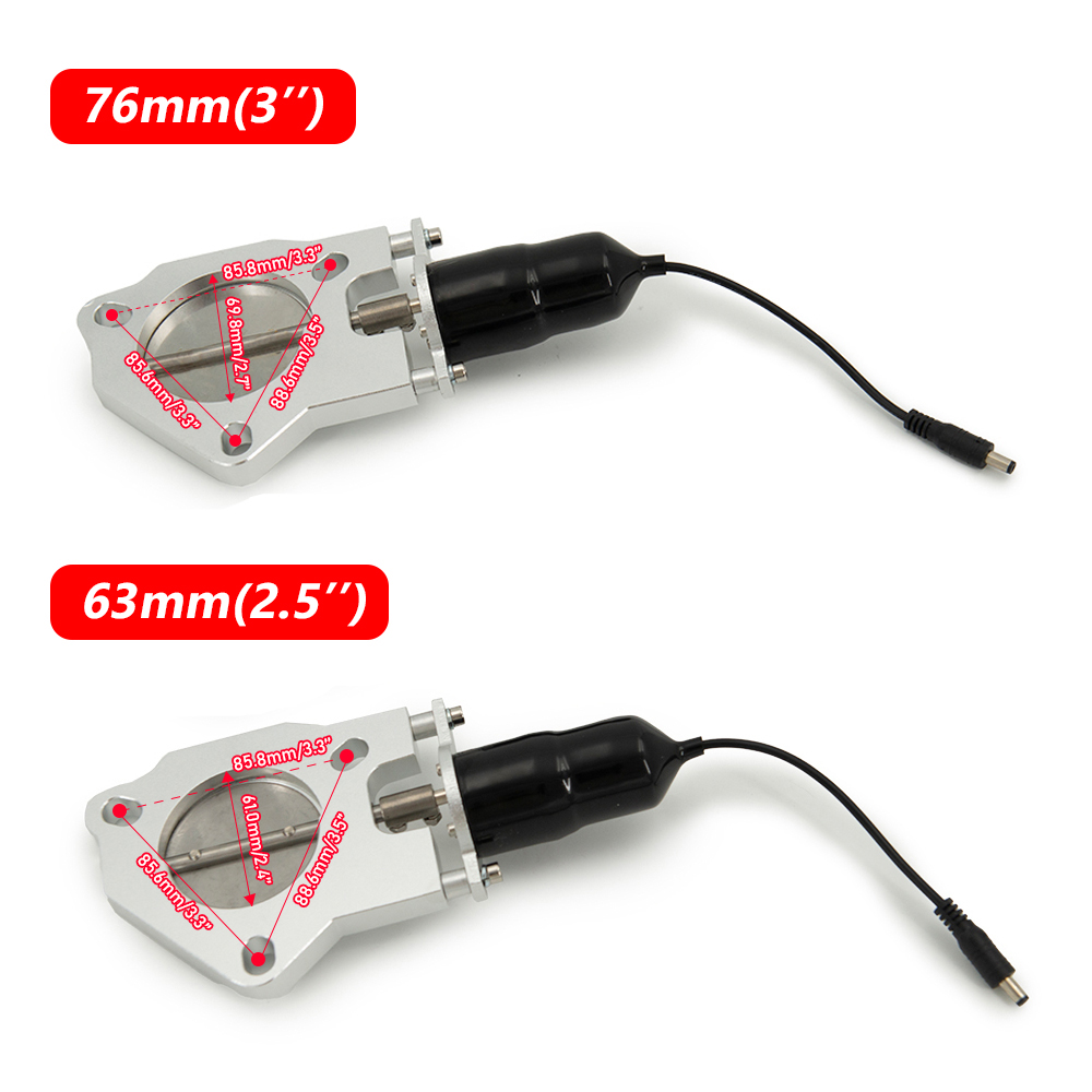 Universal Exhaust Electric Exh - Electric Exhaust Cutout Valve Kit 2.5 3.0 ulasan dan harga
