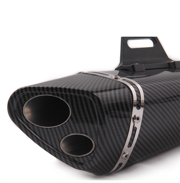 Universal 51mm Yoshimura Motor - Exhaust Muffler Stainless Steel Universal ulasan dan harga