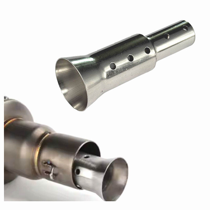 Universal 51mm Motorcycle Exha - Exhaust Muffler Stainless Steel Universal ulasan dan harga
