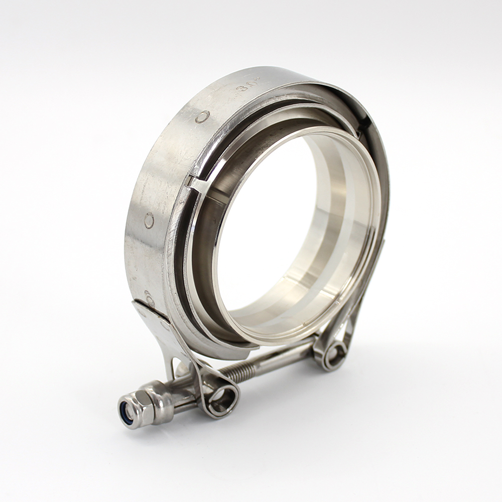 Exhaust V Band Stainless Steel - Exhaust V Band Clamp Flange Kit Stainless ulasan dan harga