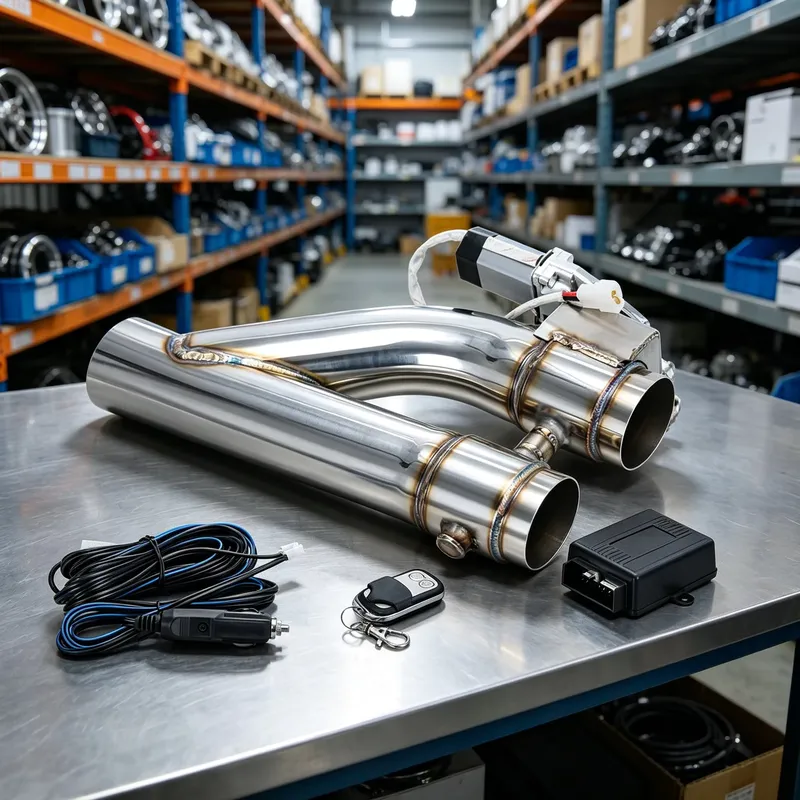 LK Upgraded Electric Dual Exha - Dual Exhaust Cutout Valve Y Pipe Stainless ulasan dan harga