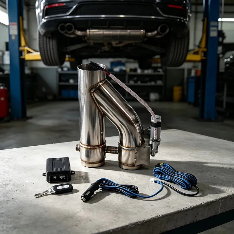 LK Upgraded Electric Dual Exha - Dual Exhaust Cutout Valve Y Pipe Stainless ulasan dan harga