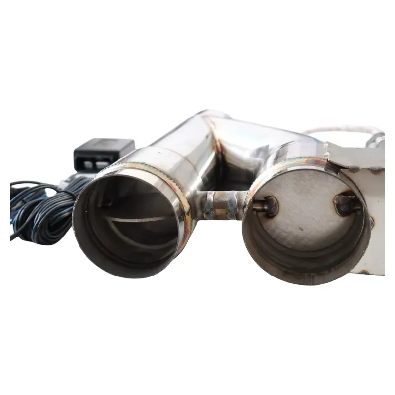 LK Upgraded Electric Dual Exha - Dual Exhaust Cutout Valve Y Pipe Stainless ulasan dan harga