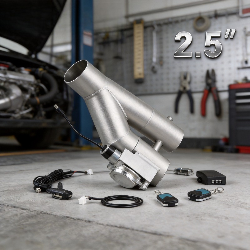 Stainless Steel Y Shape Dual E - Dual Exhaust Cutout Valve Y Pipe Stainless ulasan dan harga