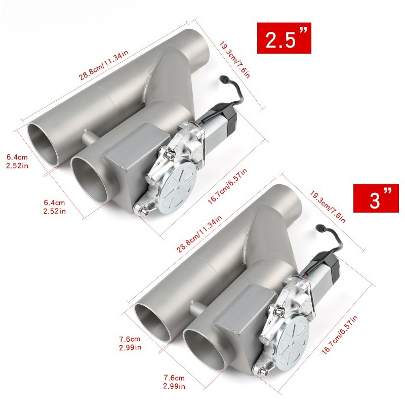 Stainless Steel Y Shape Dual E - Dual Exhaust Cutout Valve Y Pipe Stainless ulasan dan harga