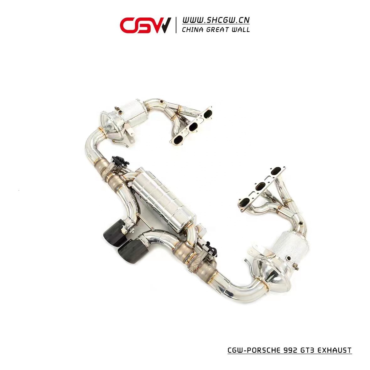 CGW New Product Exhaust Muffle - Exhaust Muffler Stainless Steel Universal ulasan dan harga
