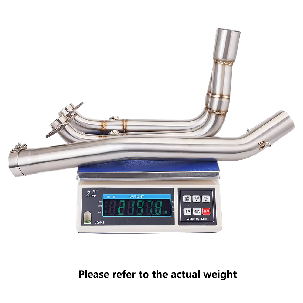 Universal 51mm Motorcycle Exha - Exhaust Muffler Stainless Steel Universal ulasan dan harga