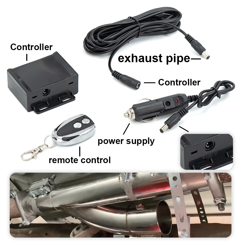 Universal Stainless Steel 2,2. - Exhaust Dump Valve With Wireless Remote ulasan dan harga