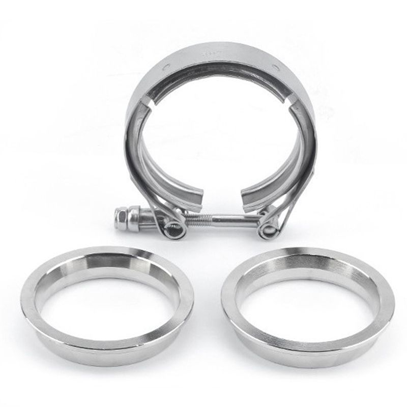 V-Band Clamp Flange Kit 2.5 In - Exhaust V Band Clamp Flange Kit Stainless ulasan dan harga