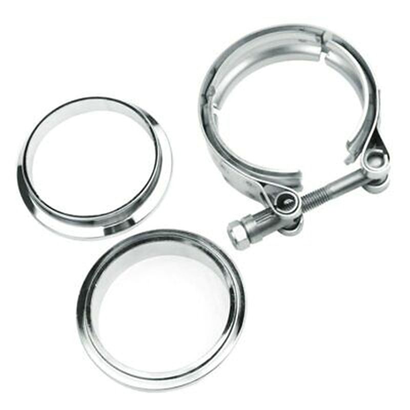 V-Band Clamp Flange Kit 2.5 In - Exhaust V Band Clamp Flange Kit Stainless ulasan dan harga