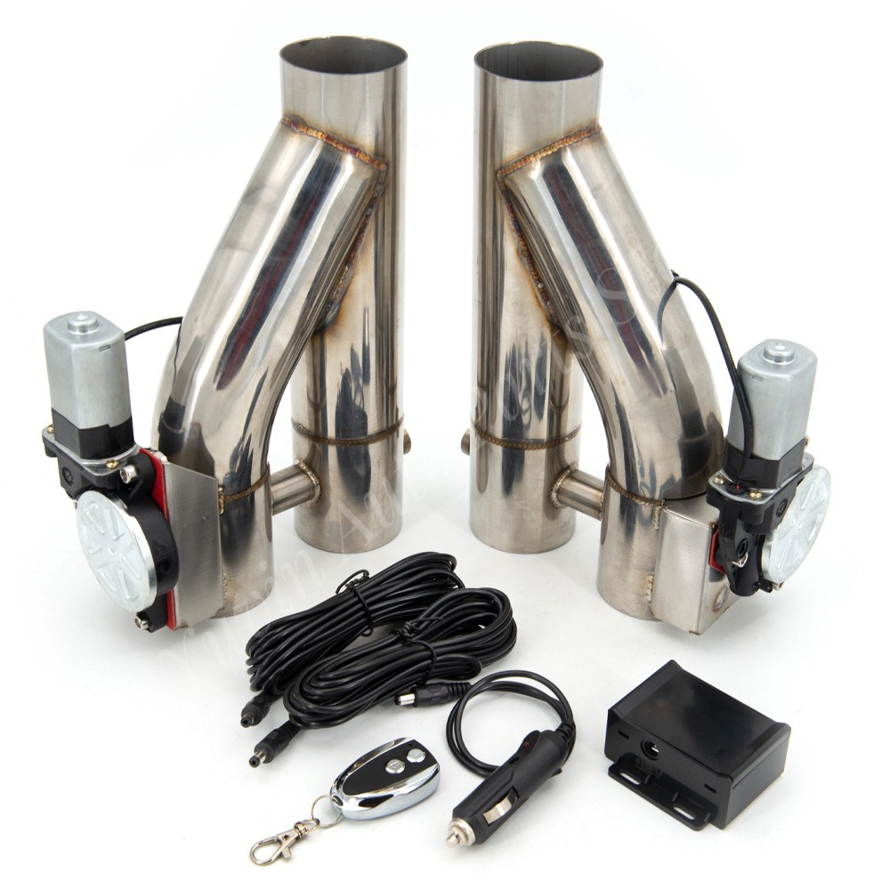 2Pcs Universal High Quality 2  - Exhaust Dump Valve With Wireless Remote ulasan dan harga