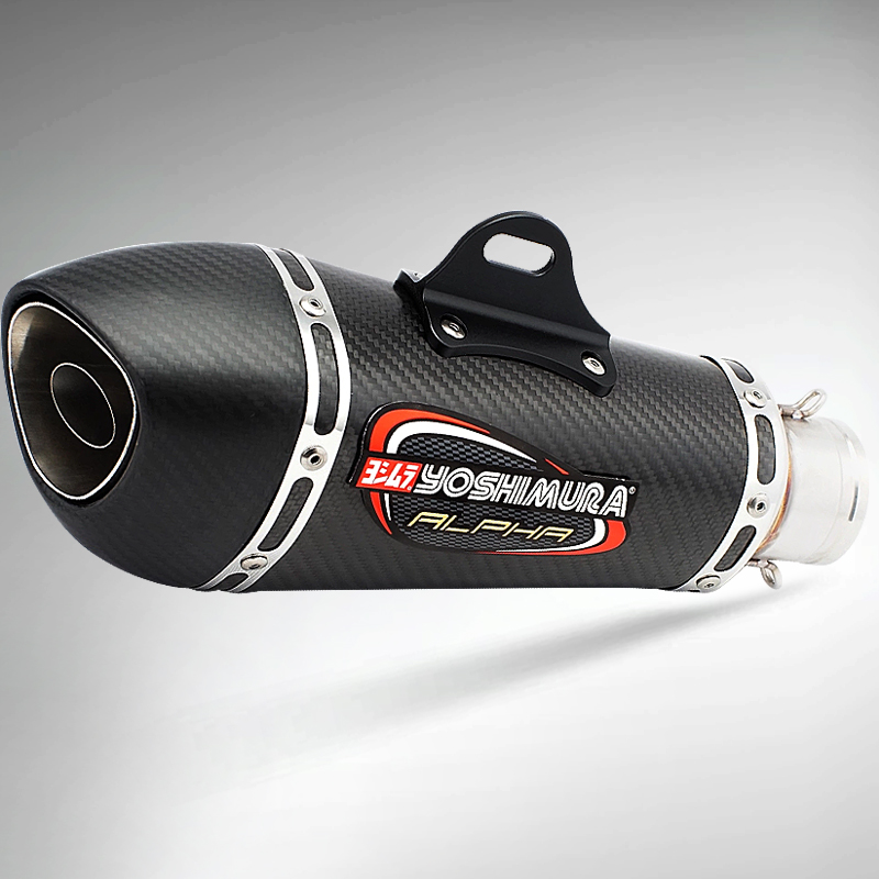51MM Universal Motorcycle Exha - Exhaust Muffler Stainless Steel Universal ulasan dan harga
