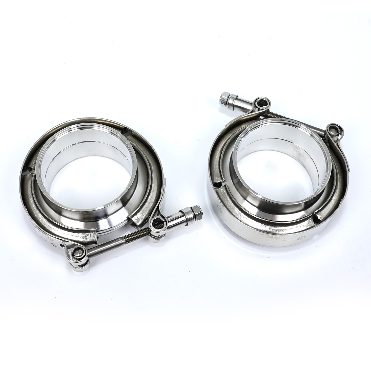 Universal 304 Stainless Steel  - Exhaust V Band Clamp Flange Kit Stainless ulasan dan harga