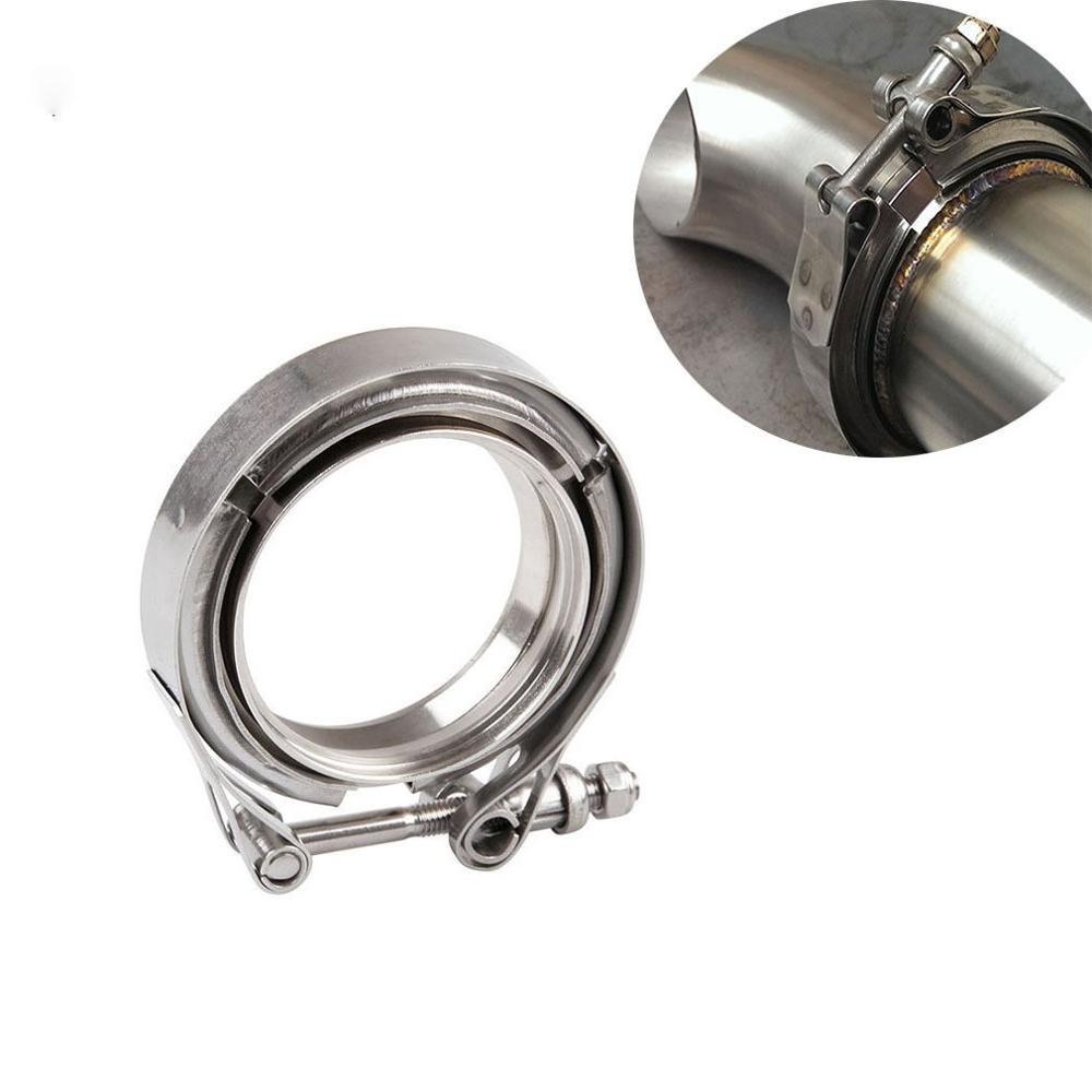 2.5/3 Inch Male/Female Ss304 V - Exhaust V Band Clamp Flange Kit Stainless ulasan dan harga