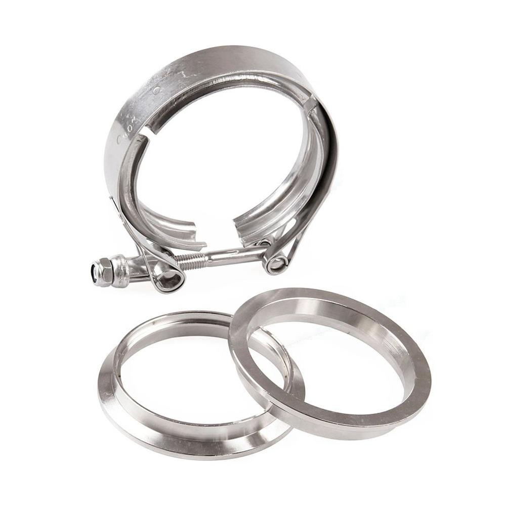 2.5/3 Inch Male/Female Ss304 V - Exhaust V Band Clamp Flange Kit Stainless ulasan dan harga
