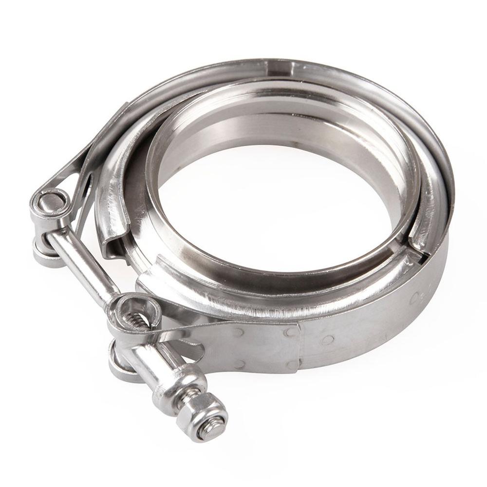 2.5/3 Inch Male/Female Ss304 V - Exhaust V Band Clamp Flange Kit Stainless ulasan dan harga