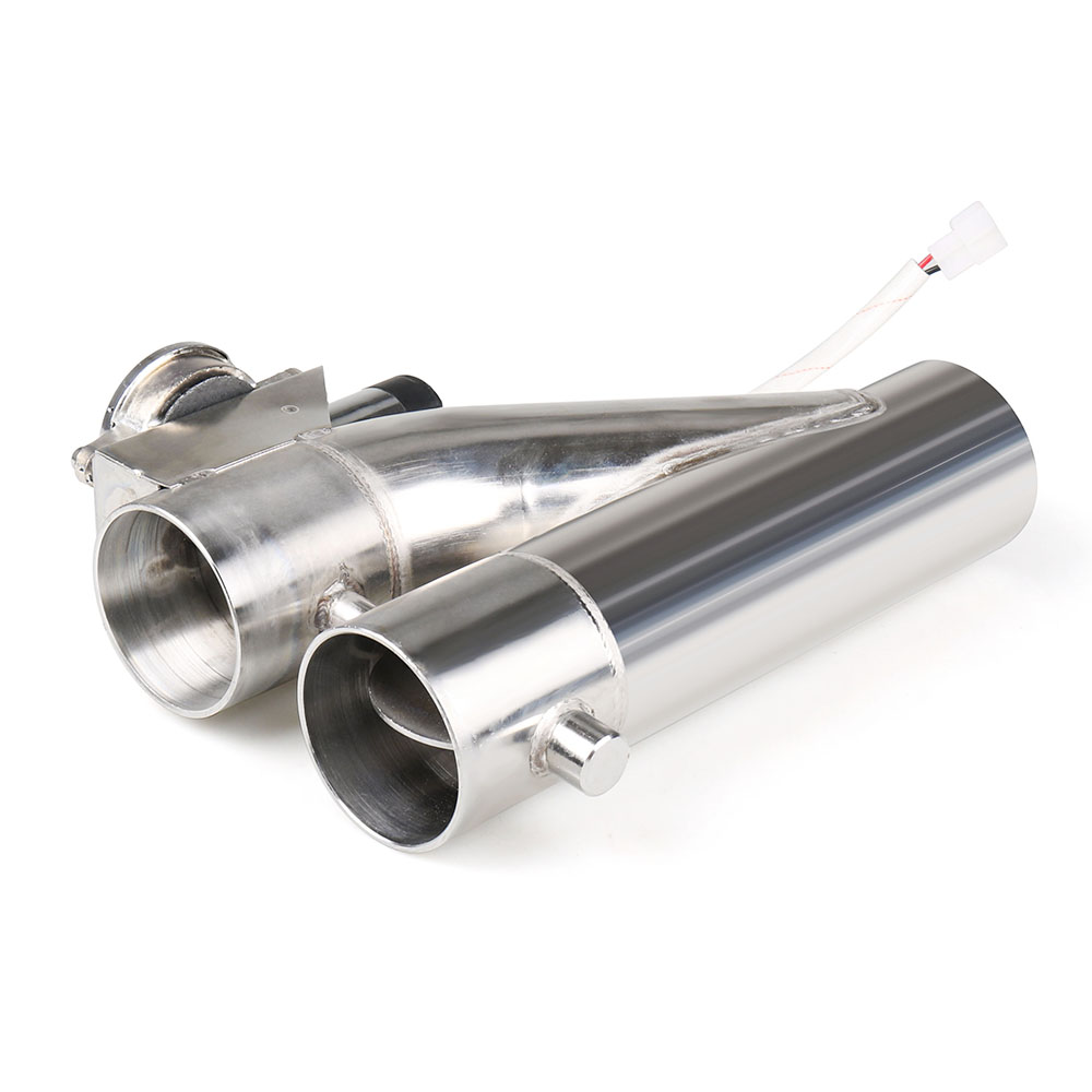 Stainless Steel Headers 2.25'' - Dual Exhaust Cutout Valve Y Pipe Stainless ulasan dan harga